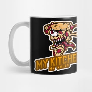 Pizza Zombie Kitchen Mug